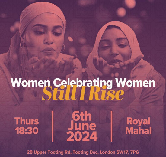 Still I rise event poster